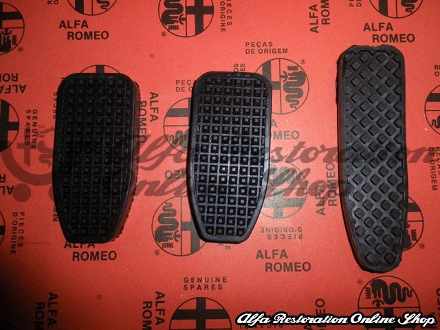 Alfa 33 905/907 Series Brake/Clutch/Accelerator Pedal Pads