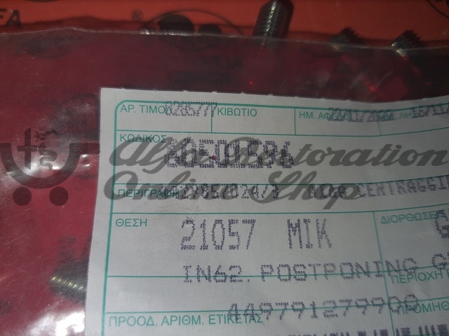 Alfa 33 905/907 Series Disk Brake/Drum Guide Pin