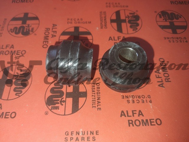 Alfa 33/Alfasud/Sprint Steering Bar Rubber Bushes Set (Manual Rack)