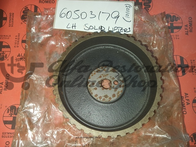 Alfa 33/Alfasud/Sprint 8V Left Camshaft Pulley (Mechanical Tappets)