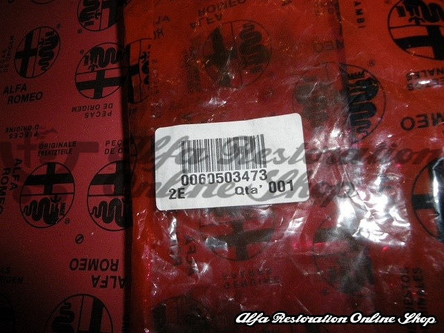 Alfa 33/Alfasud/Sprint Single Carburetor Engines Oil Vapor Hose (Oil Filler to Airbox)