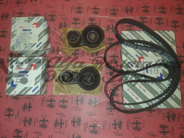 Alfa 33/145/146/Sprint 8V Hydraulic Tappets Engines Timing Belt & Tensioner Kit (Original)