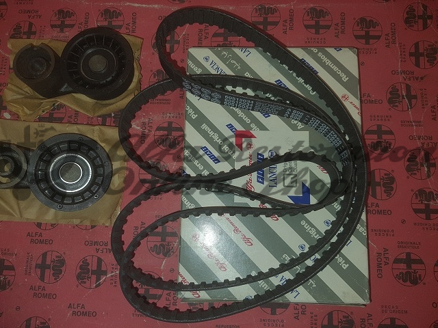 Alfa 33/145/146/Sprint 8V Hydraulic Tappets Engines Timing Belt & Tensioner Kit (Original)
