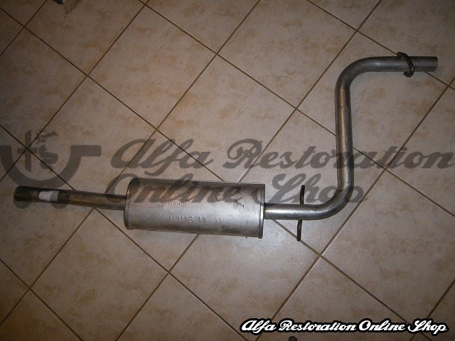 Alfa 33/Alfasud/Sprint Exhaust Middle Box/Silencer 1.5/1.7 Carbureted Engines