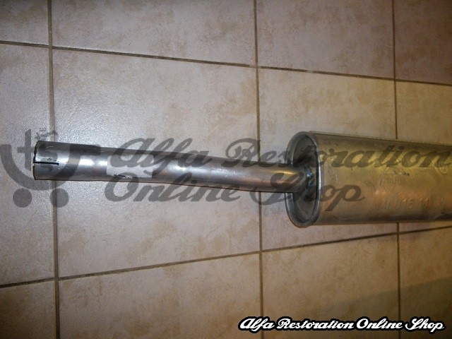 Alfa 33/Alfasud/Sprint Exhaust Middle Box/Silencer 1.5/1.7 Carbureted Engines