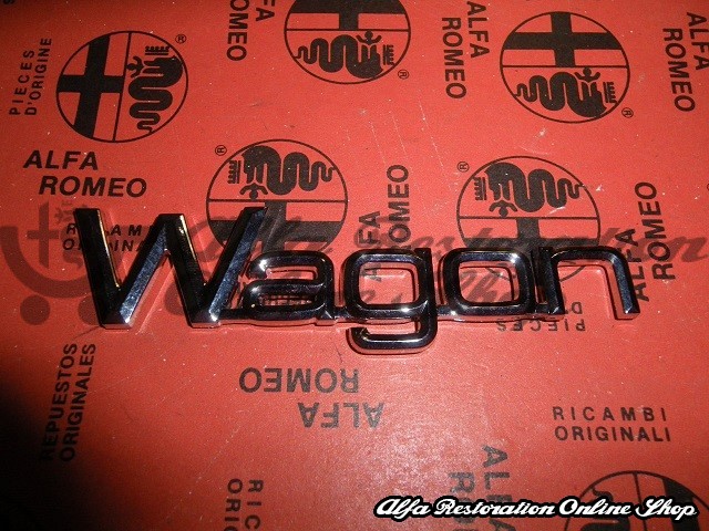 Alfa 33 "Wagon" Boot Badge