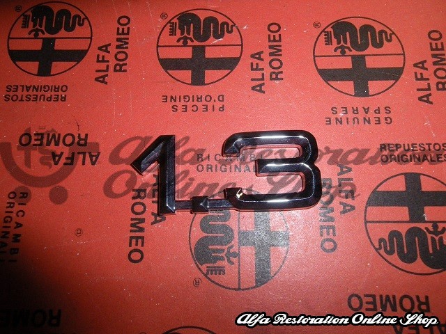 Alfa 33/145/146 "1.3" Boot Badge
