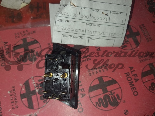 Alfa Romeo SZ/RZ/Alfa 164 Series 1 Electric Mirror Adjustment Switch