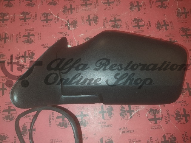 Alfa 164 (1987-1992) Left Door Rearview Mirror (LHD Vehicles)