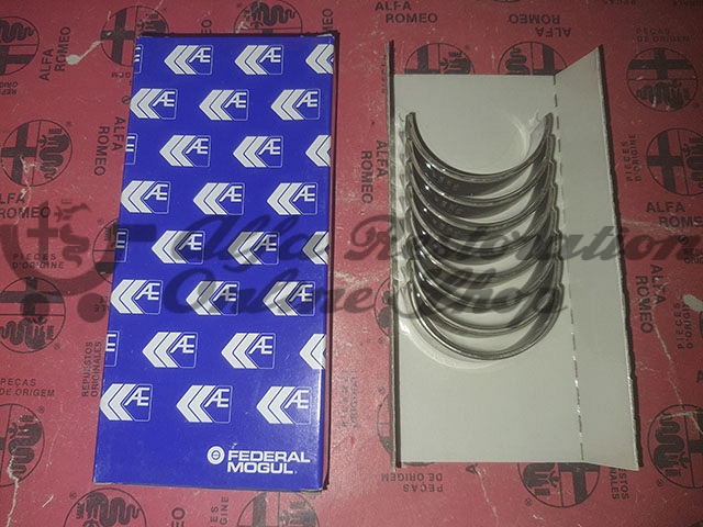 Alfa 33/145/146 1.7 16V Conrod Bearings Set (+0.25 mm Oversize)