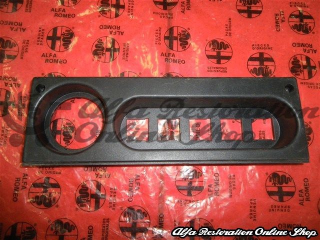 Alfasud Sprint Console Buttons/Switches Plastic Frame