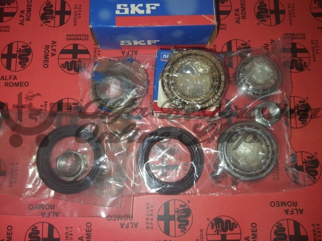 Alfa 33/Alfasud/Sprint Rear Wheel Bearing and Seal Kit (1972-1994 models with drums/disks)