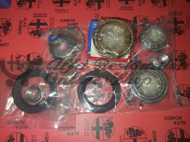 Alfa 33/Alfasud/Sprint Rear Wheel Bearing and Seal Kit (1972-1994 models with drums/disks)