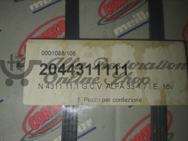 Alfa 33/145/146 1.7 16V Valve Cover Gasket Set (Corteco)