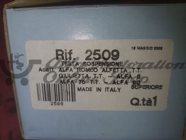 Alfa 90/75/Milano/SZ/RZ/ Alfetta/Giulietta Front Suspension Upper Control Arm Ball Joint Set