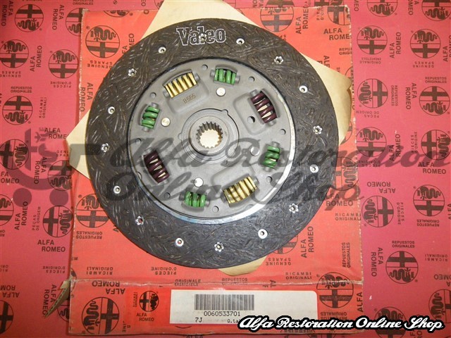 Alfa 75/Milano/Alfetta 1.8/2.0/3.0 V6/TD Clutch Disk