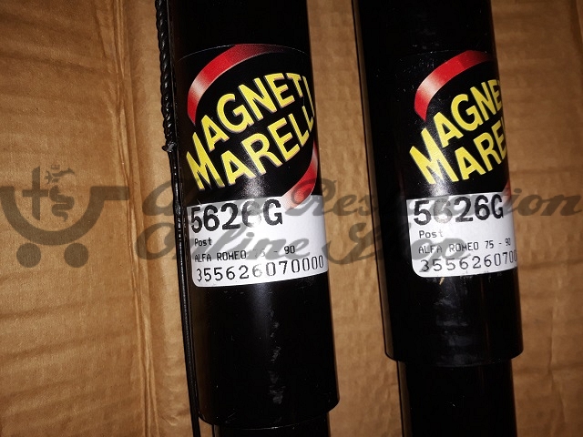 Alfa 75/Milano/90 Rear Shock Absorbers (Magneti Marelli)