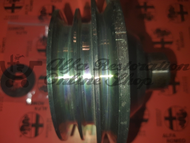 Alfa 75/90 1.6/1.8 Carb Crankshaft Pulley (with AC)