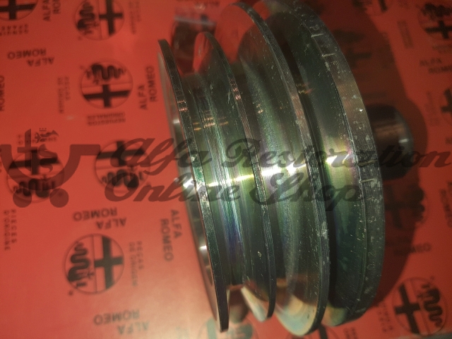 Alfa 75/90 1.6/1.8 Carb Crankshaft Pulley (with AC)