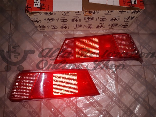 Alfa 33 907 Series Rear Right & Left Light Set (Clear Repeater)