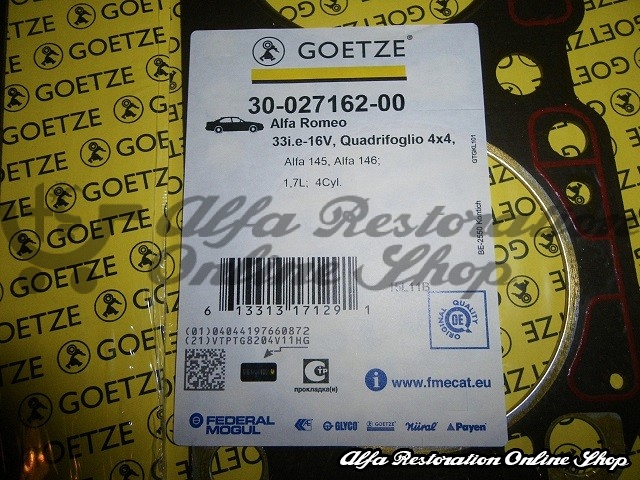 Alfa 33/145/146 1.7 16V Head Gasket Set (by GOETZE)
