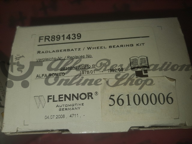 Alfa 75/Milano Rear Left Wheel Bearing Kit