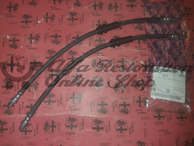 Alfa 33/Sprint Front Brake Hoses (Models 1984-1994)