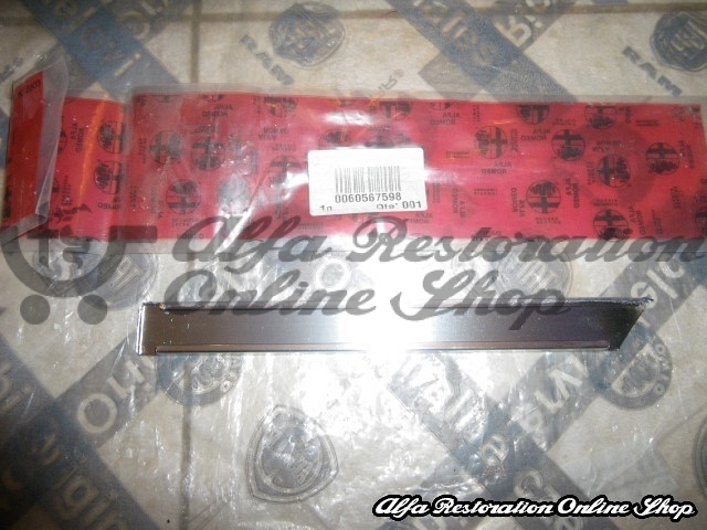 Alfa 164 Front Left Wing Upper Chrome Trim