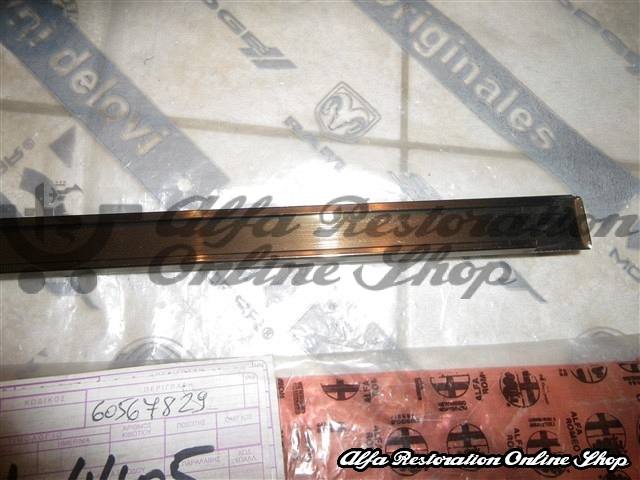 Alfa 164 Rear Left Door Upper Chrome Trim