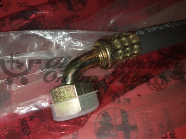 Alfa 155 1.7/1.8/2.0 TS 8V Oil Cooler Hose (Inlet)