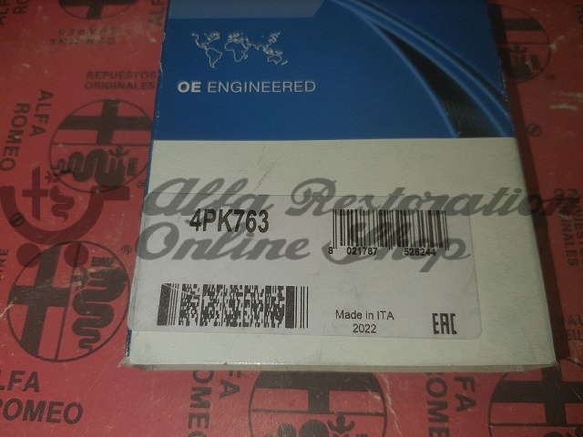 Alfa 164 Super 3.0 V6 12V Power Assisted Steering Belt