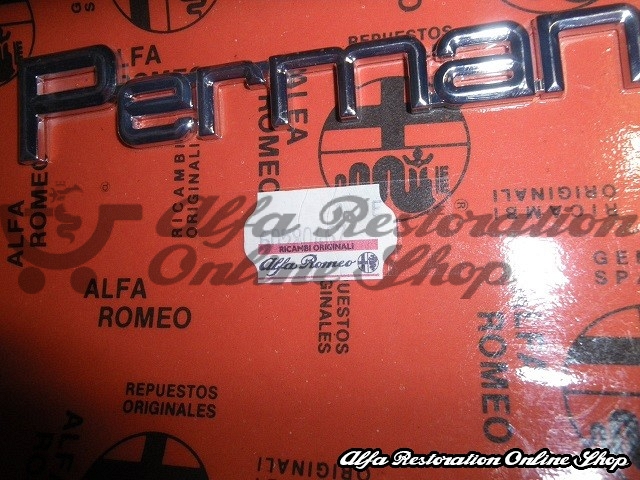 Alfa 33 "Permanent" Boot Badge