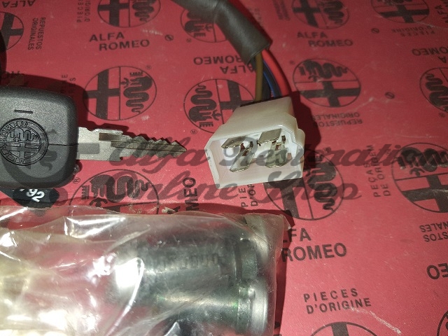 Alfa 164 FL92/Super Ignition Lock Switch with Keys & Lock Barrels