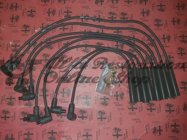 Alfa 164 2.0 TS Series 2 Spark Plug Wires Set (LUCAS)