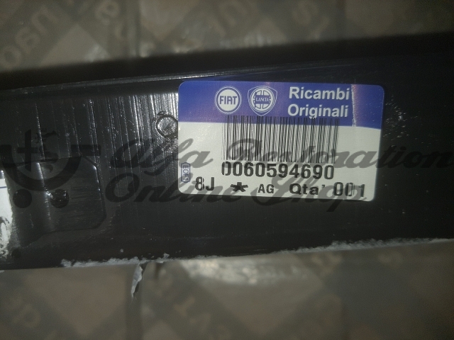 Alfa GTV/Spider (916 Series) Upper Radiator Crossrail