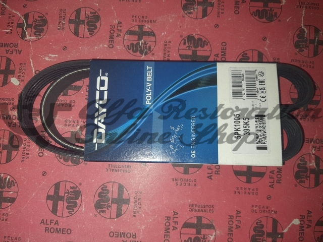 Alfa 155 2.6 V6/GTV & Spider 2.0 V6 TB Alternator Belt