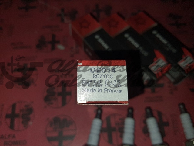 Alfa 155 2.0 Twin Spark 8V Spark Plugs Set (CHAMPION)
