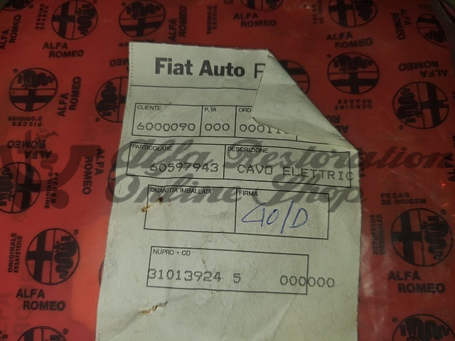 Alfa 145/146 Boxer 1.7 16V Spark Plug Wires