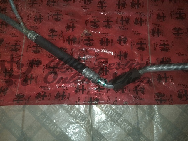Alfa GTV/Spider Phase 1 Air Conditioning Hose (Evaporator to Filter/Dryer)