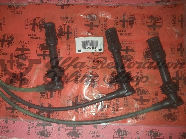 Alfa Spider 916 Series 3.0 V6 12V Spark Plug Wires/Ignition Cables Set (Cylinders 4-5-6)