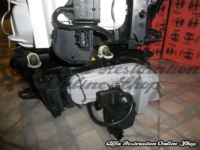 Alfa 155 Projector Headlights Set (Right and Left Side/LHD models/Electrically Adjustable)