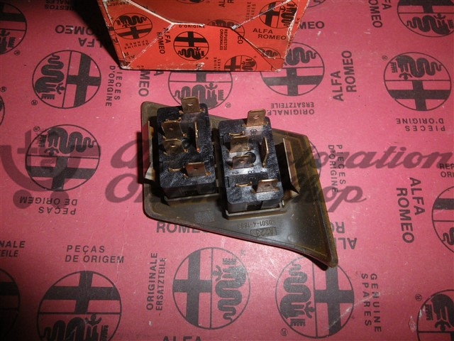 Alfa 155 Front Left Door Power Window Switch (LHD)