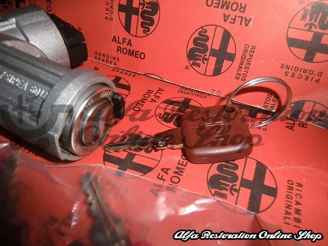 Alfa GTV/Spider Ignition Lock Set with Keys