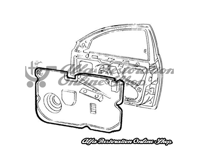 Alfa 156 Door Card Protection- Right Front Door