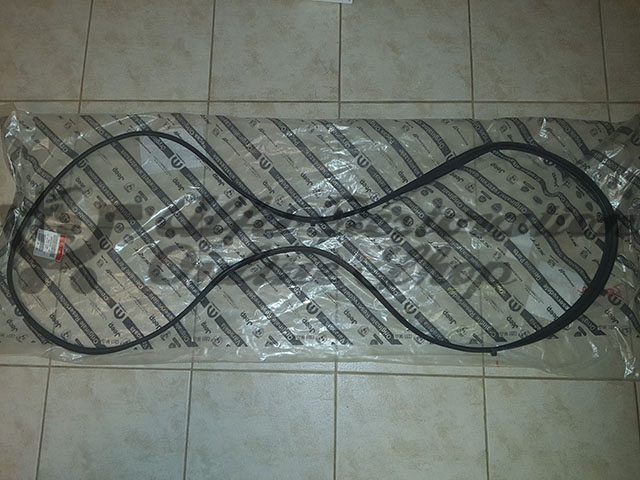 Alfa 156 Berlina Rear Windscreen Rubber Seal