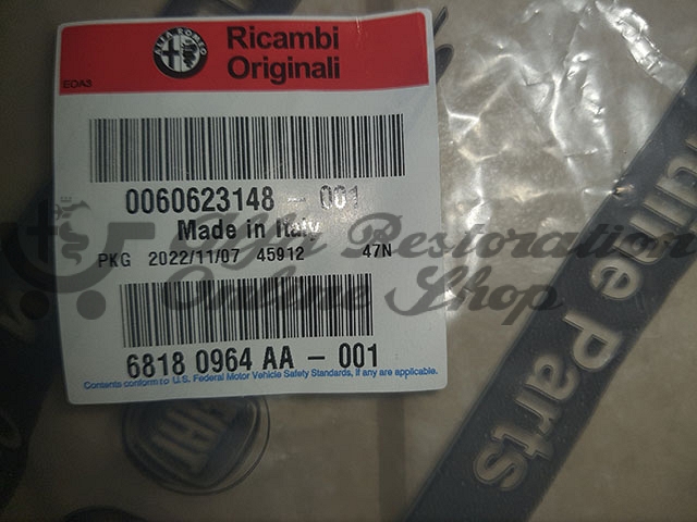 Alfa 156 Berlina Rear Windscreen Rubber Seal