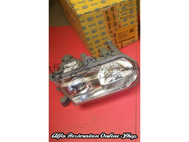 Alfa 145/146 Right Side Headlight For Twin Spark Models (LHD Models)