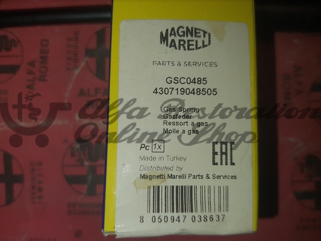Alfa 156 Hood/Bonnet Struts Set