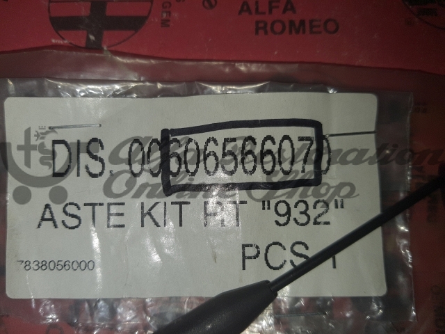 Alfa 156/FIAT Coupe Radio Antenna (with Cellular Phone)