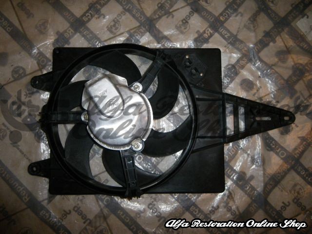 Alfa 145/146/155 Engine Radiator Fan (Complete with Housing and Resistor)
